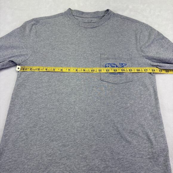 Vineyard Vines Happy Hanukkah Whale Menorah Long Sleeved T Shirt Gray Size XS - Picture 8 of 9